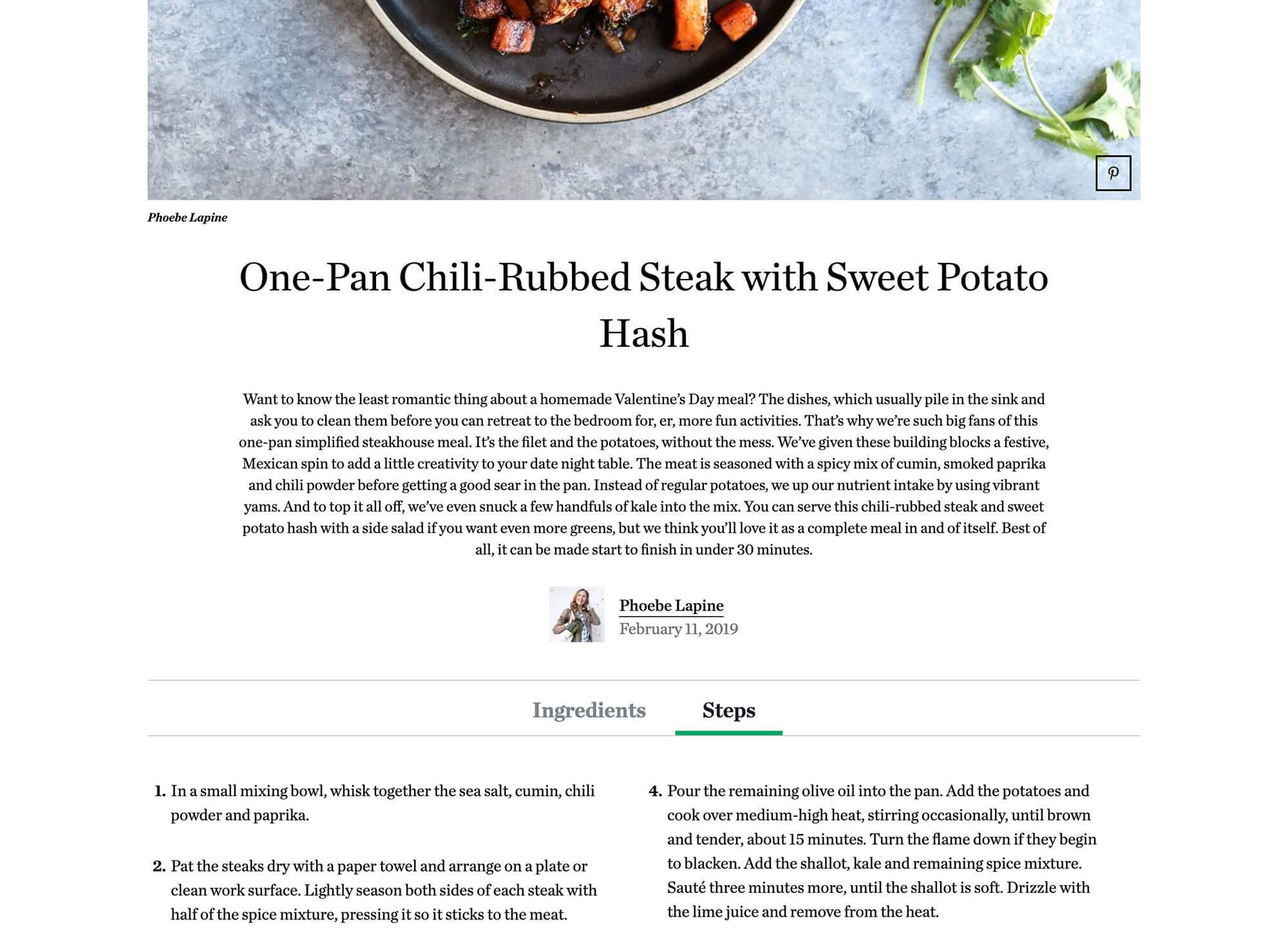 The Sunday Edit — custom WordPress website by Bound By