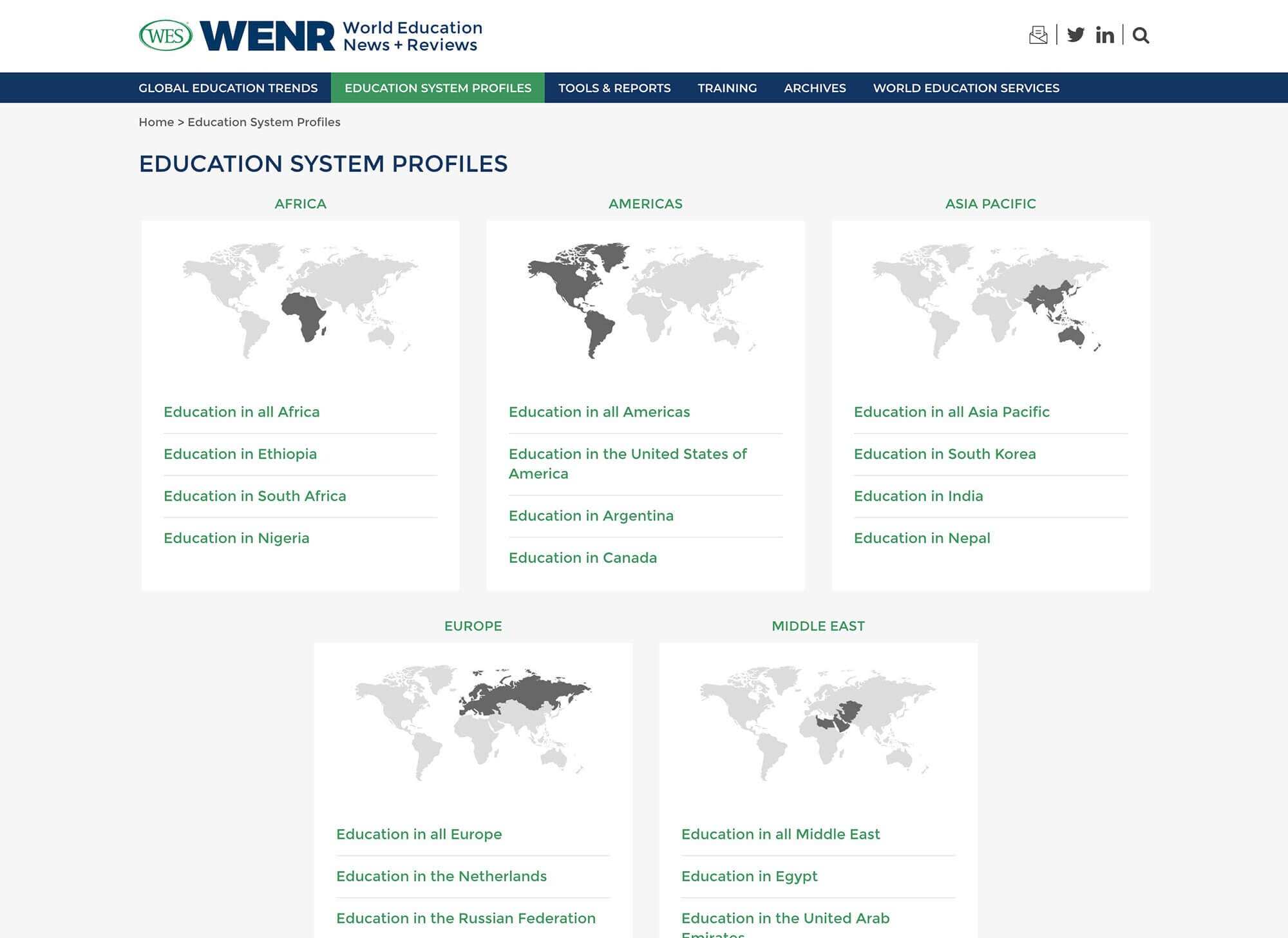 WENR — custom WordPress website by Bound By