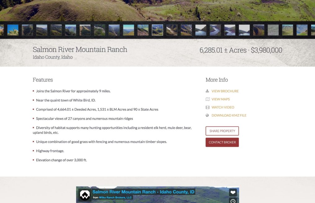 Wilks Ranch Brokers — custom WordPress website by Bound By