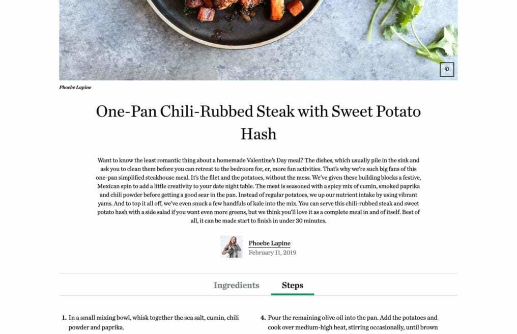 The Sunday Edit — custom WordPress website by Bound By