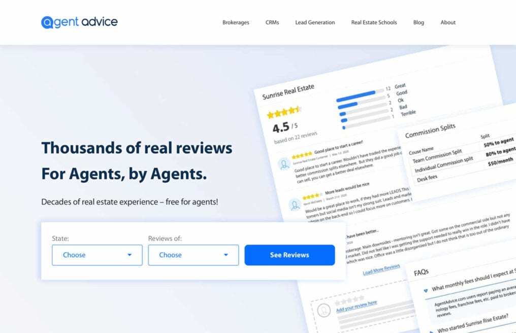Agent Advice — custom WordPress development project by Bound By