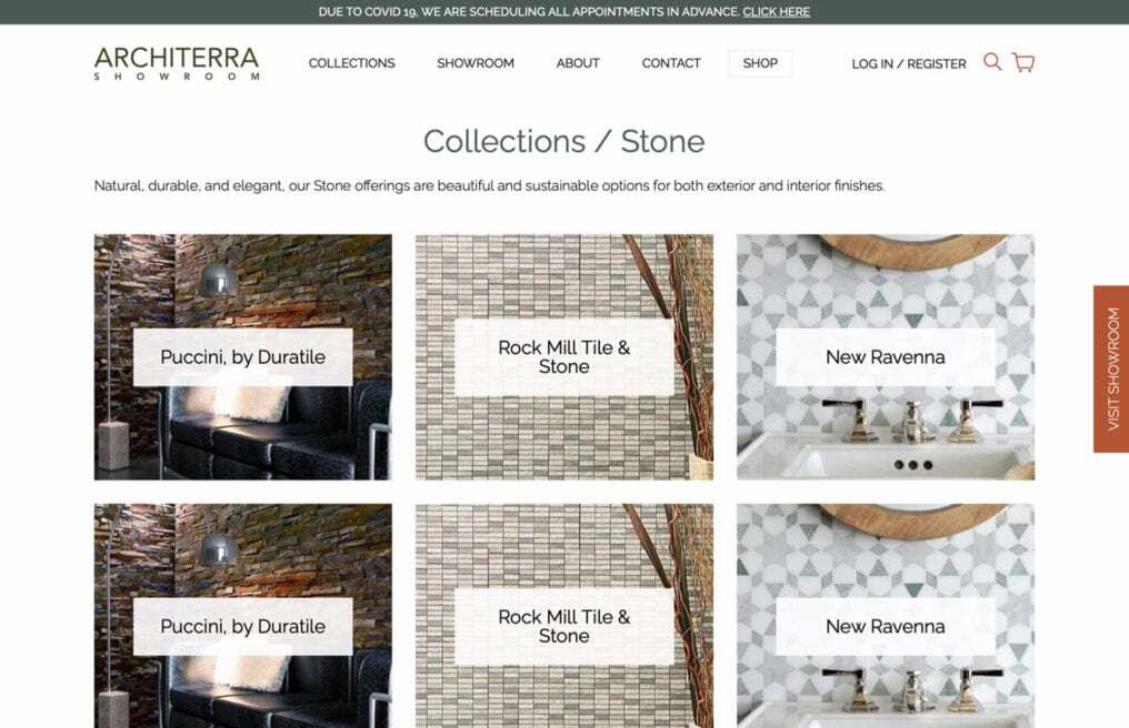 Architerra — custom WordPress WooCommerce website by Bound By