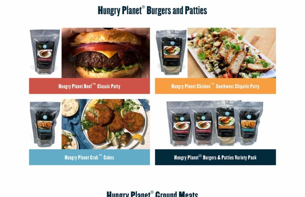 Hungry Planet — Shopify ecommerce website by Bound By