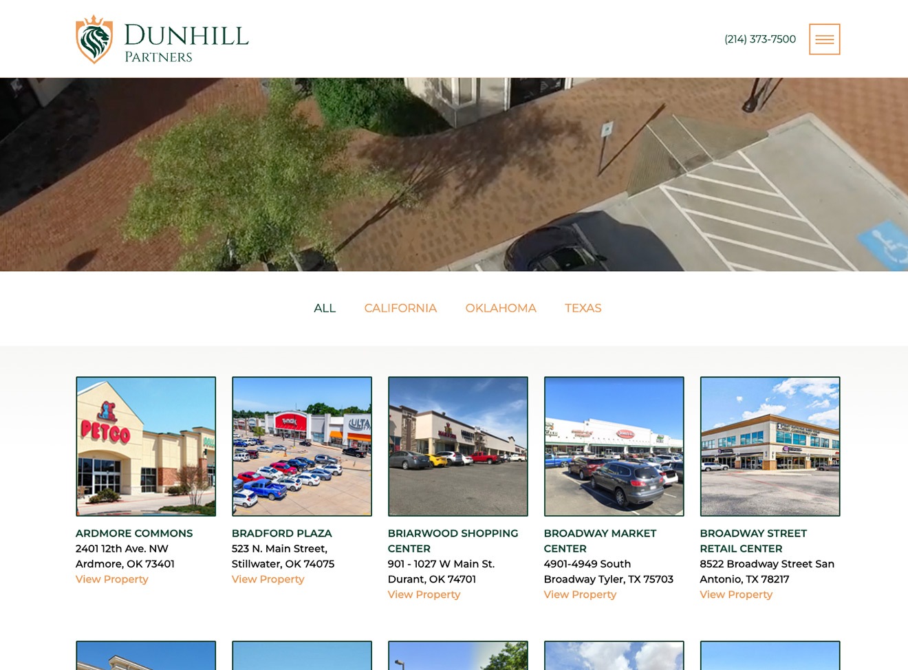 Dunhill Partners — custom WordPress website by Bound By