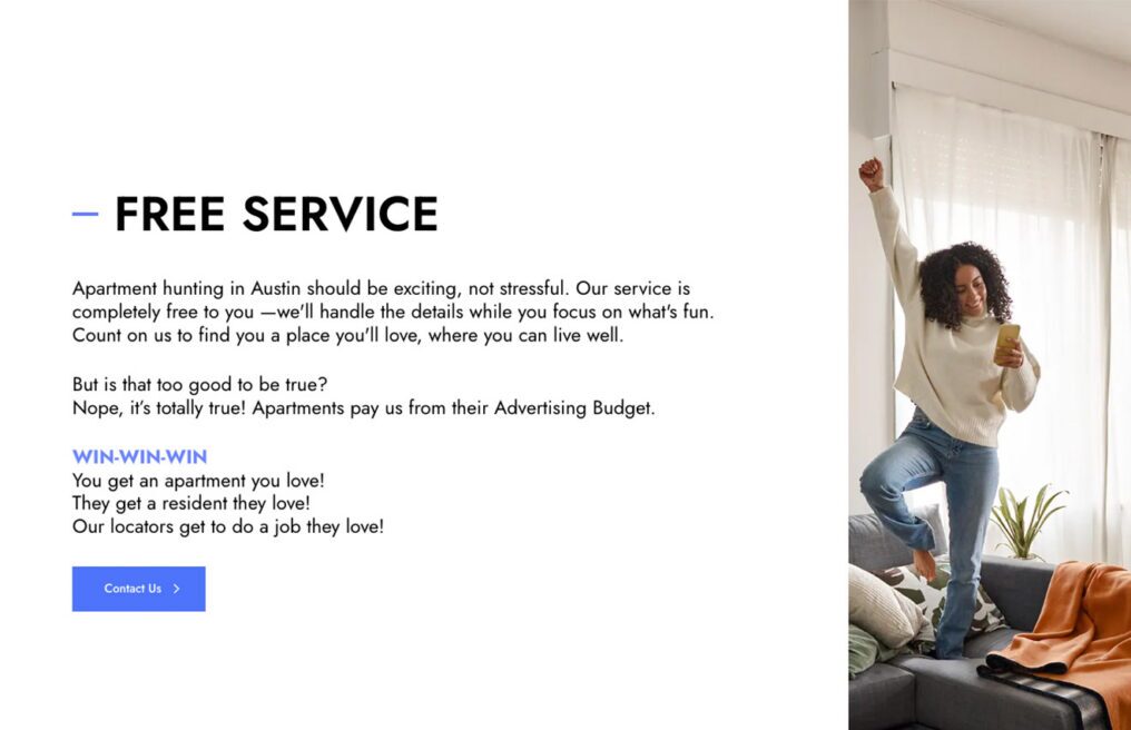 Live Well Locators — custom WordPress website by Bound By