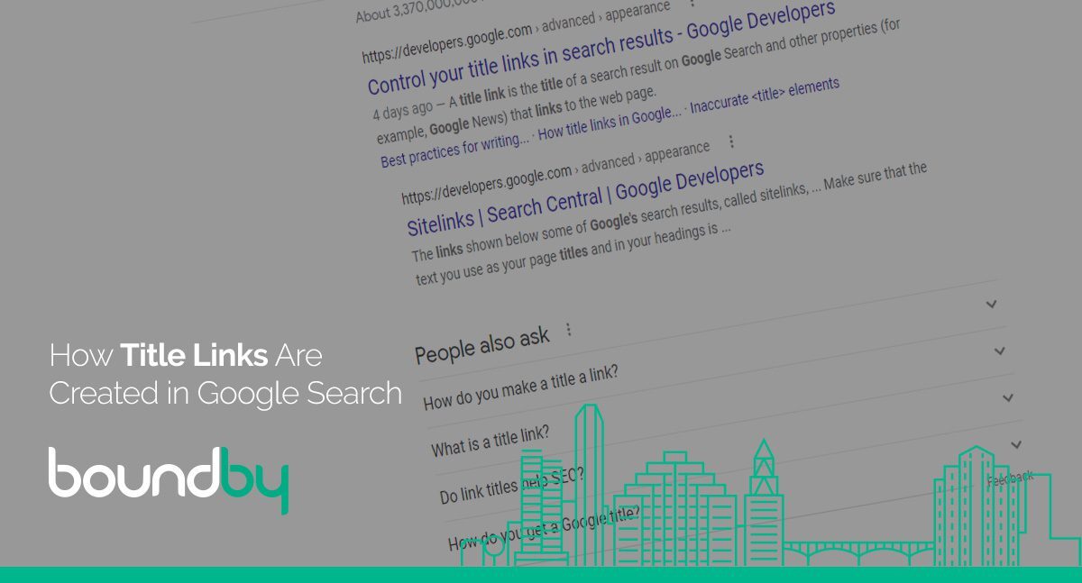 How Title Links Are Created in Google Search