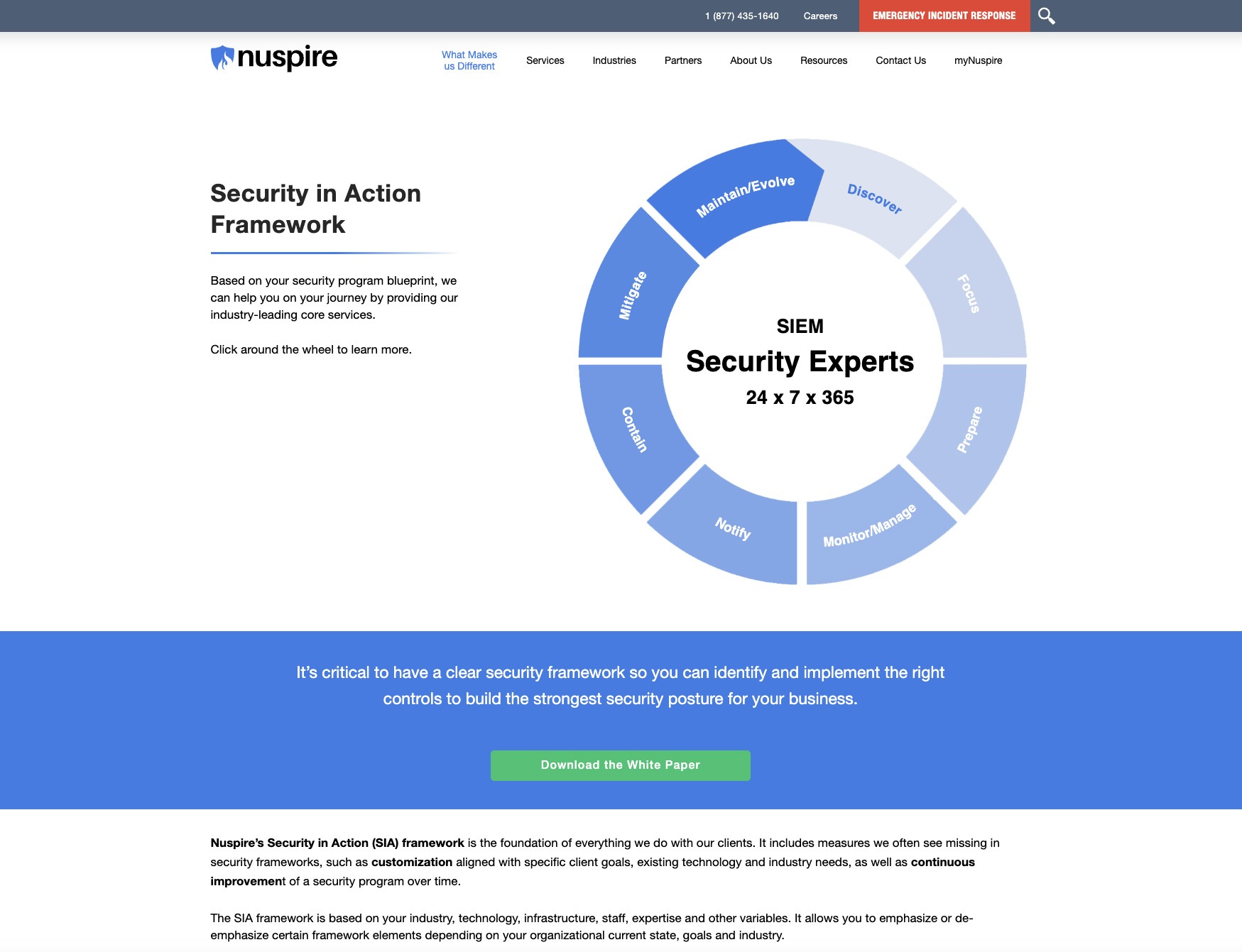 Security in Action Framework